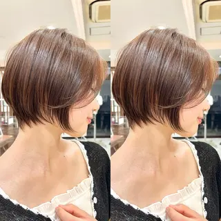 ショート カラー 《大人気髪質改善》 プログレス国分寺店のヘアスタイル