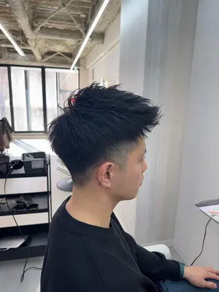 ショート 池袋メンズ指名率 No.1飯塚✂️のヘアスタイル