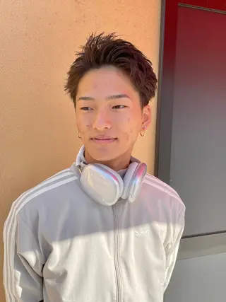 メンズ grAt所属・森 真伊希のヘアスタイル