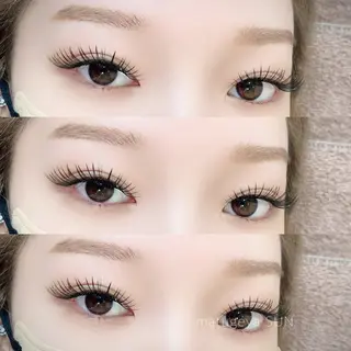 マツエク・マツパ カットスタジオピエロ所属・若江岩田マツエク SUNのマツエク・マツパデザイン