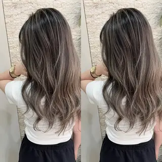 セミロング Y Uのヘアスタイル