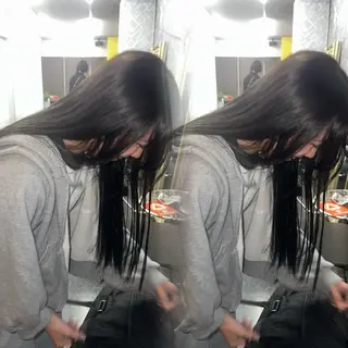 ロング カラー ainya/心斎橋 /ハイトーン/カラーのヘアスタイル