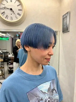 ショート L.O.GSHIBUYA所属・酒井 隆斗のヘアスタイル