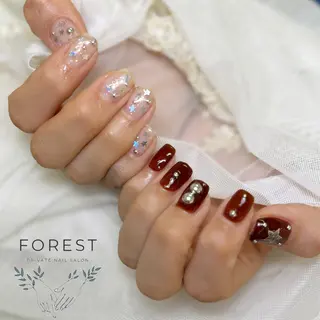 ネイル 白岡市篠津自宅 サロンForestのネイルデザイン