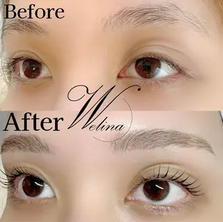 マツエク・マツパ Welina HIROのマツエク・マツパデザイン