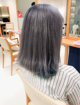 ロング カラー Days 透明感カラーのヘアスタイル