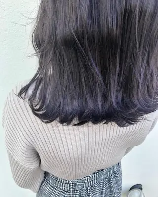 ミディアム カラー hair terra ce M奈良店のヘアスタイル