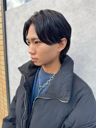 メンズ 米元 春奈のヘアスタイル