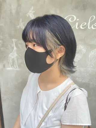 ショート カラー sola方南町所属・原一真/ 外国人ショートヘアのヘアスタイル