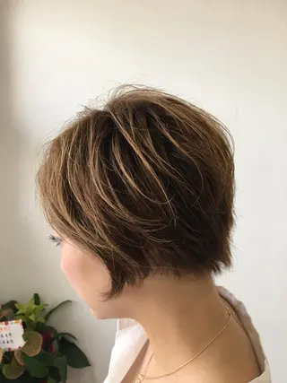 ショート hair salon el soluz所属・山岡 秀規のヘアスタイル