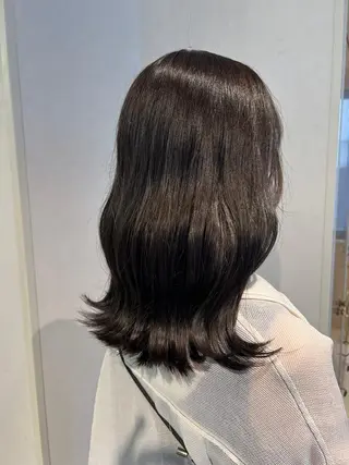 ミディアム カラー 透明感カラー/ ダブルカラー /ソラのヘアスタイル