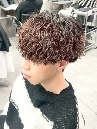 パーマ メンズ 🏁 メンズ特化 ／Hinata🌼のヘアスタイル