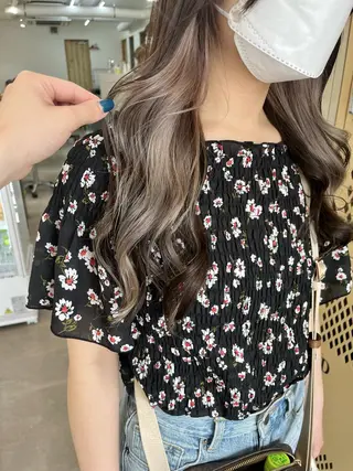 ロング カラー 🌼sunc HINAMI🌼のヘアスタイル