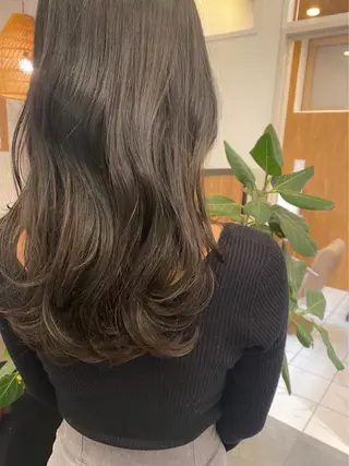 セミロング カラー ヘアアレンジ 穂乃香 BEAUTRIUMのヘアスタイル