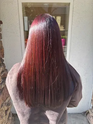 ロング 石原 結依のヘアスタイル