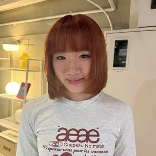 ショート カラー ヘアアレンジ 海外/ハイトーン🪽 ☯️ami☯️のヘアスタイル