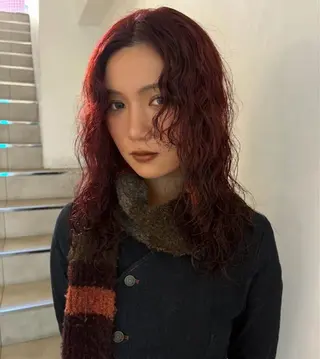 カラー 暖色カラー/ ネイル momo🍀☆*:°のネイルデザイン