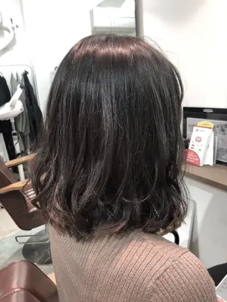 ミディアム カラー 村田 幸穂のヘアスタイル