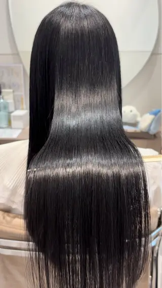 ロング パーマ 🍀本格ヘッドスパ 👑髪質改善🍀英司のヘアスタイル