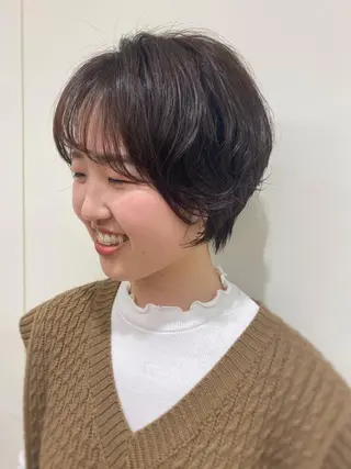 ショート パーマ ayaka #パーマ#アレンジのヘアスタイル