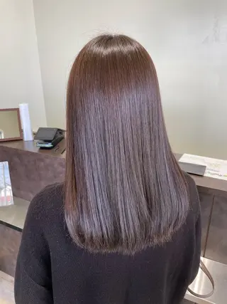 セミロング カラー 加藤 舜稀のヘアスタイル