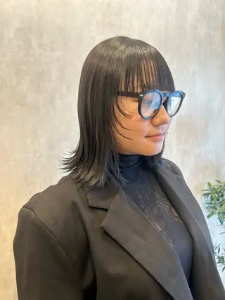 ミディアム 🌵ｵｶﾓﾄ 🌵のヘアスタイル