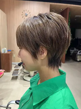 ショート 工藤 惇のヘアスタイル