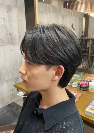 ミディアム 志厳/メンズ特化 /メンズパーマのヘアスタイル
