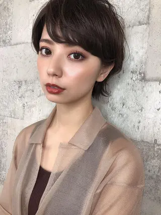 ミディアム カラー ルービック 奈良のヘアスタイル