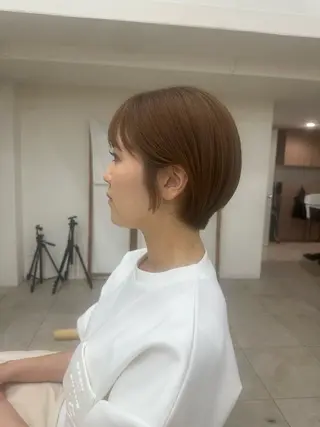 ショート 林 莉央のヘアスタイル