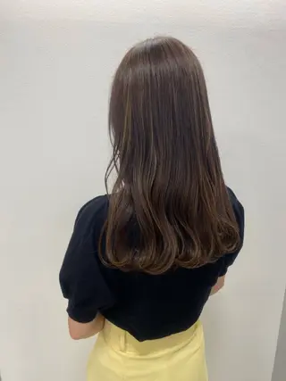 ロング カラー ✴︎ヒラガカナ✴︎ ECLAT HAIRのヘアスタイル