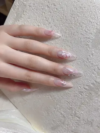 ネイル 🎀Pink ピンク🎀のネイルデザイン