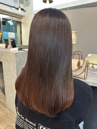 ミディアム sato ayaka ｜透明感カラー🫧のヘアスタイル