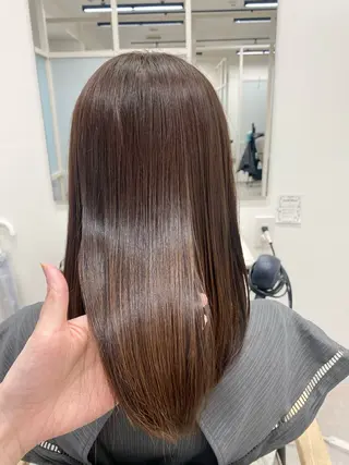 ミディアム 透明感カラー/ FRAME天王寺✨のヘアスタイル