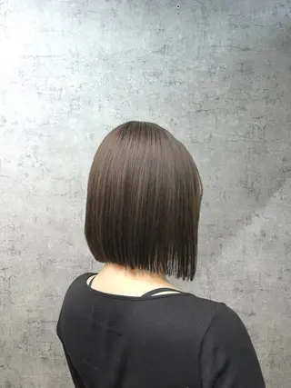 ミディアム 町田/透け感/透明感 Shibuのヘアスタイル