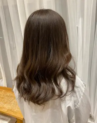 セミロング パーマ 解田彩奈/ stylistのヘアスタイル