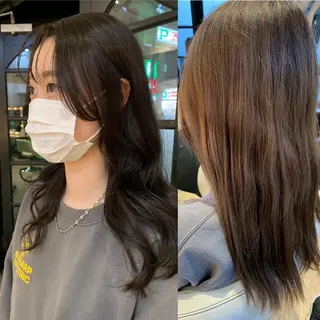 ロング カラー パーマ ヘアアレンジ メンズ キッズ ネイル rewards成城学園前店所属・hiro【沿線で叶う 似合わせhair】のヘアスタイル