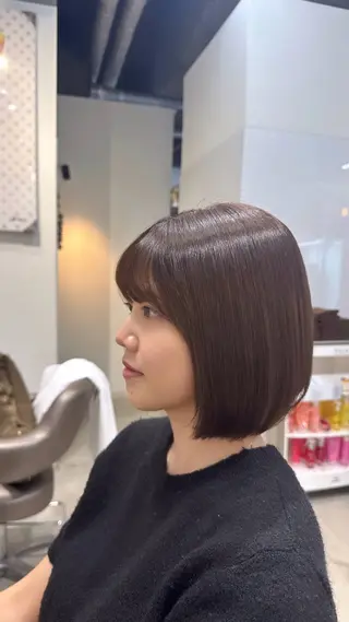 ミディアム HAIR LOUNGE Run Ways所属・Shiho 🦋 ／透明感カラーのヘアスタイル