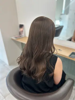 ロング カラー ヘアアレンジ 【代表】 たき〜のヘアスタイル