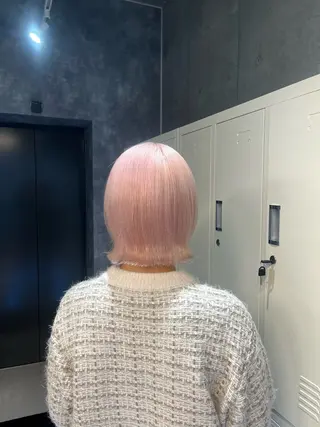 ミディアム pink hair 🩷mayu🩷のヘアスタイル