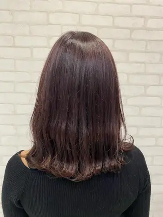 ミディアム カラー パーマ ヘアアレンジ メンズ マツエク・マツパ ノンダメージサロンBonheur銀座並木通り店所属・ULTOWA/銀座 ERIのヘアスタイル