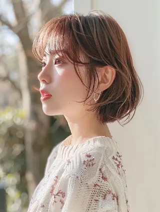 カラー 束感まつぱ🥑🤍 NATUKI🤍のマツエク・マツパデザイン