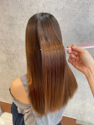 ロング shiho/名駅💎 ケアカラー/ブリーチのヘアスタイル