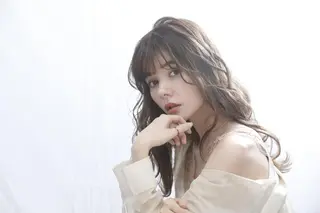 ロング カラー パーマ ヘアアレンジ メンズ キッズ ネイル マツエク・マツパ 新宿駅近♡友達とOK 🦋W -ワット -のヘアスタイル