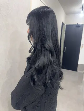 ロング カラー 赤み無し柔らかカラー 【梅田】madokaのヘアスタイル