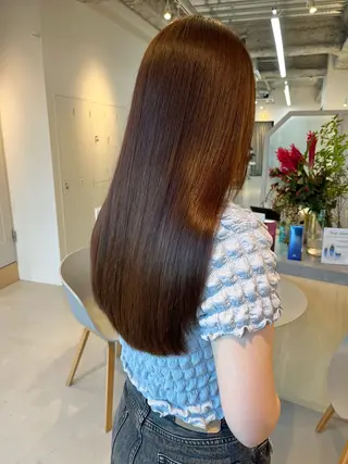 ロング 透明感カラー/艶髪/ 高城潤也のヘアスタイル