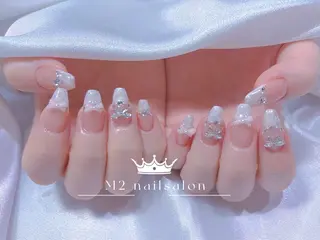 ネイル 長さだし専門店 M2 rikaのネイルデザイン