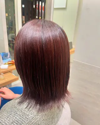 ミディアム カラー pollen dressers smart saron所属・pollen moekaのヘアスタイル