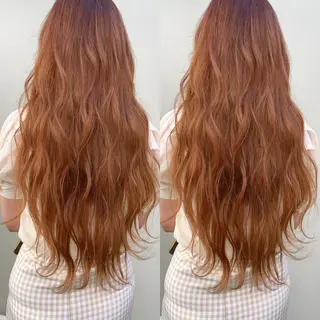 ロング カラー 透明感/オリーブ/ グレージュ/YUKAのヘアスタイル