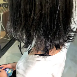 ミディアム カラー 松村 崇弘のヘアスタイル